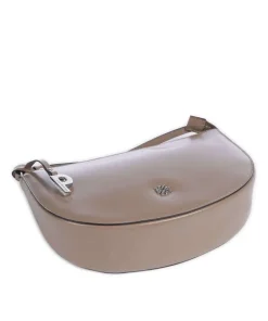 Black Tie Umhängetasche glattes Rindsleder hellbraun