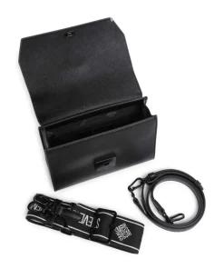 BLATTUCA Handtasche Polyurethane schwarz