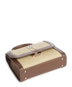 BLATTUCA Handtasche Polyurethane braun/beige