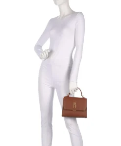 BLATTUCA Handtasche Polyurethane cognac