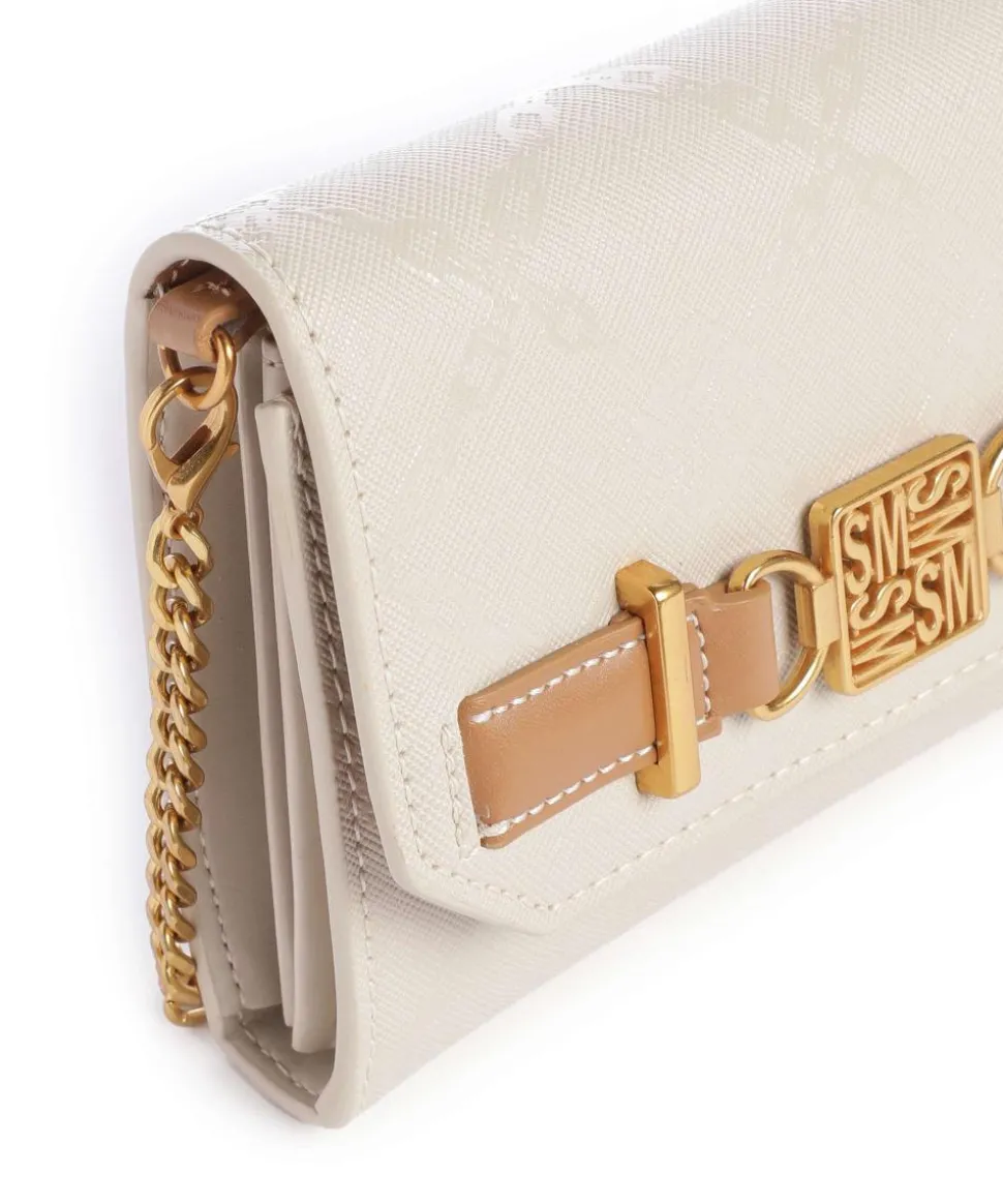 BLEE Geldbörse Lederimitat beige