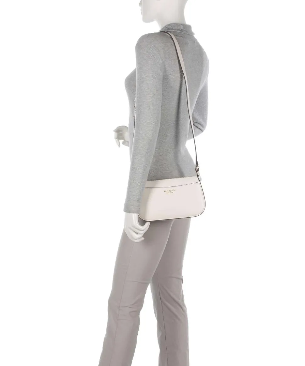 Bleecker Umhängetasche Saffiano-Rindsleder elfenbein