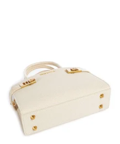 BLINDENY Handtasche Lederimitat natur