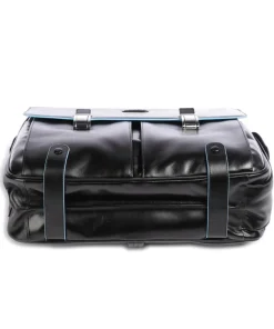 Blue Square Aktentasche 15″ Leder, genarbtes Leder schwarz