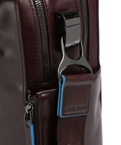 Blue Square Aktentasche 15″ fein genarbtes Rindsleder dunkelbraun