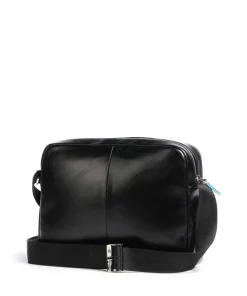 Blue Square Aktentasche Leder schwarz