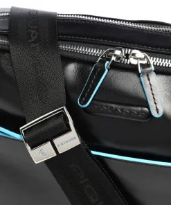 Blue Square Aktentasche Leder schwarz