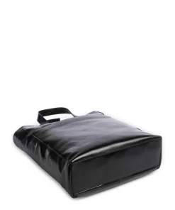 Blue Square Beuteltasche 13″ fein genarbtes Rindsleder schwarz