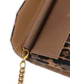 BNOREEN Umhängetasche Lederimitat mehrfarbig