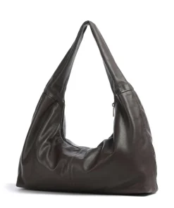 Bo Sheep Natural L Beuteltasche Schafsleder dunkelbraun