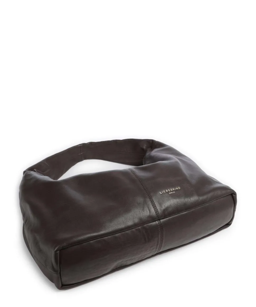 Bo Sheep Natural L Beuteltasche Schafsleder dunkelbraun