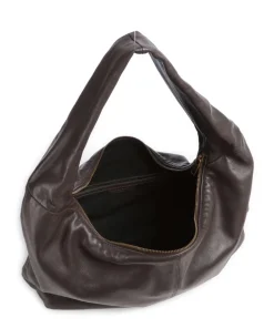 Bo Sheep Natural L Beuteltasche Schafsleder dunkelbraun