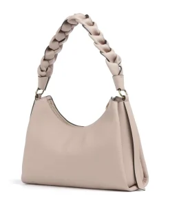 Boheme Grana Double Schultertasche genarbtes Leder altrosa