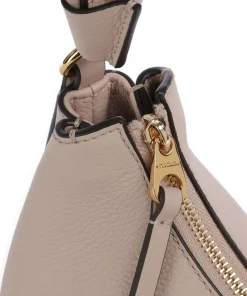 Boheme Grana Double Schultertasche genarbtes Leder altrosa