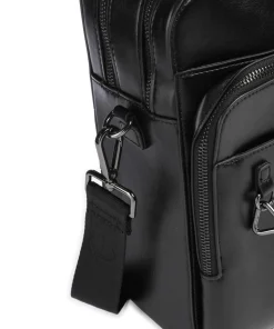 Boston Aktentasche 15″ Lederimitat schwarz
