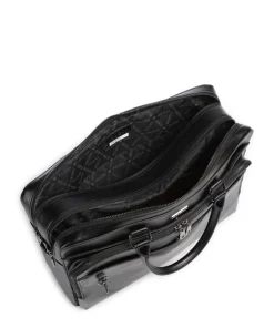 Boston Aktentasche 15″ Lederimitat schwarz