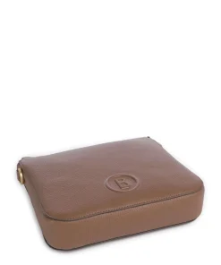 Bozen Hedwig Umhängetasche genarbtes Rindsleder braun