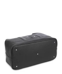 Bozen Theresa Shopper genarbtes Rindsleder schwarz