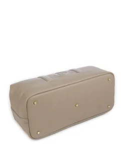 Bozen Theresa Shopper genarbtes Rindsleder taupe