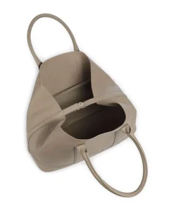 Bozen Theresa Shopper genarbtes Rindsleder taupe