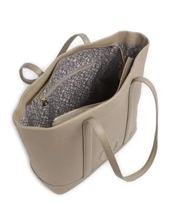 Bozen Zeta Shopper genarbtes Rindsleder taupe
