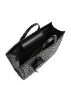 BPHANTOM Handtasche Lederimitat schwarz