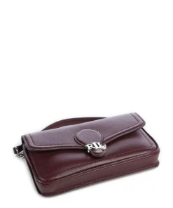 Bradley Large Geldbörse genarbtes Rindsleder wein