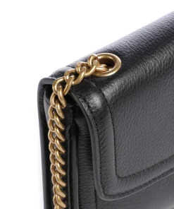 Bradley Large Geldbörse genarbtes Rindsleder schwarz