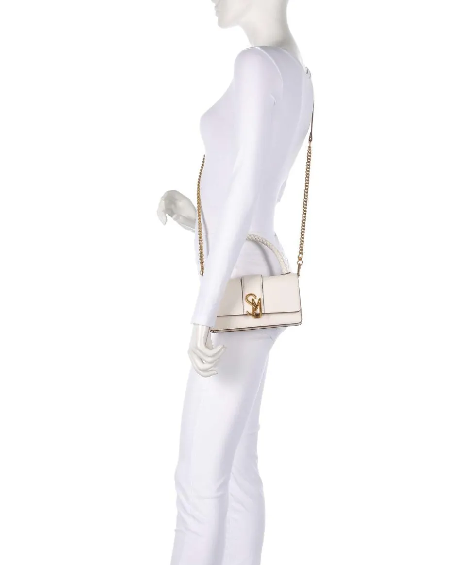 BRAGE Umhängetasche Lederimitat elfenbein