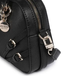 Bramina Handtasche Lederimitat schwarz