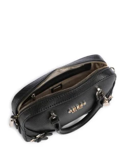 Bramina Handtasche Lederimitat schwarz