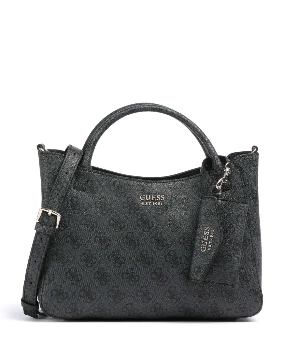 Brenton Handtasche Lederimitat anthrazit