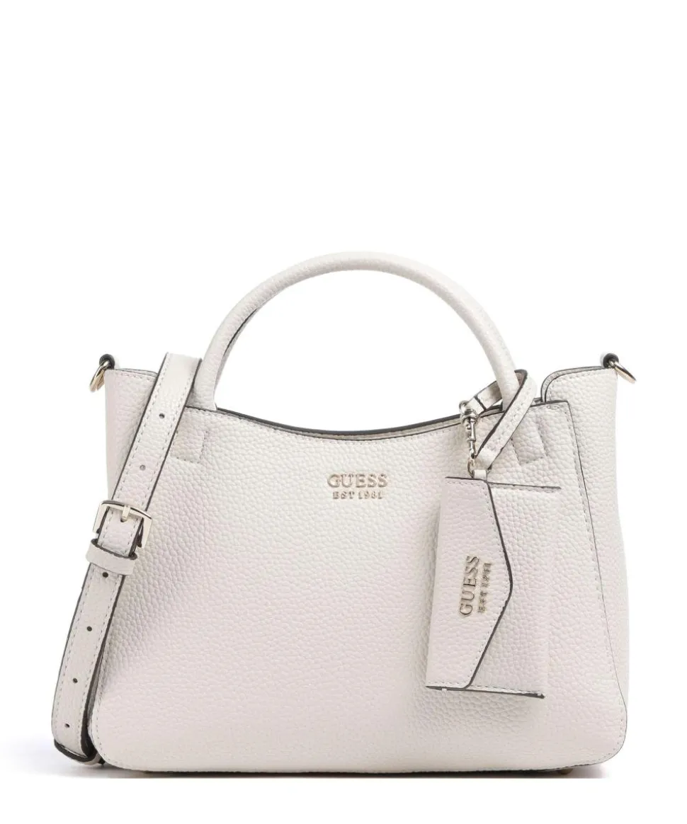 Brenton Handtasche Lederimitat creme