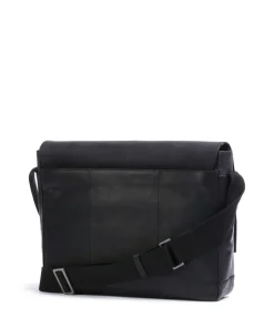 Brick Lane jeremy Aktentasche 15″ fein genarbtes Leder schwarz