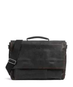 Brick Lane Jim Aktentasche 15″ Leder dunkelbraun