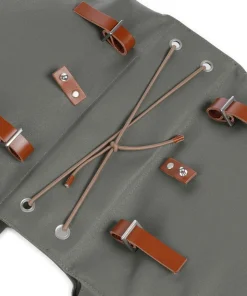 Bricklane Gepäcktasche Canvas graugrün