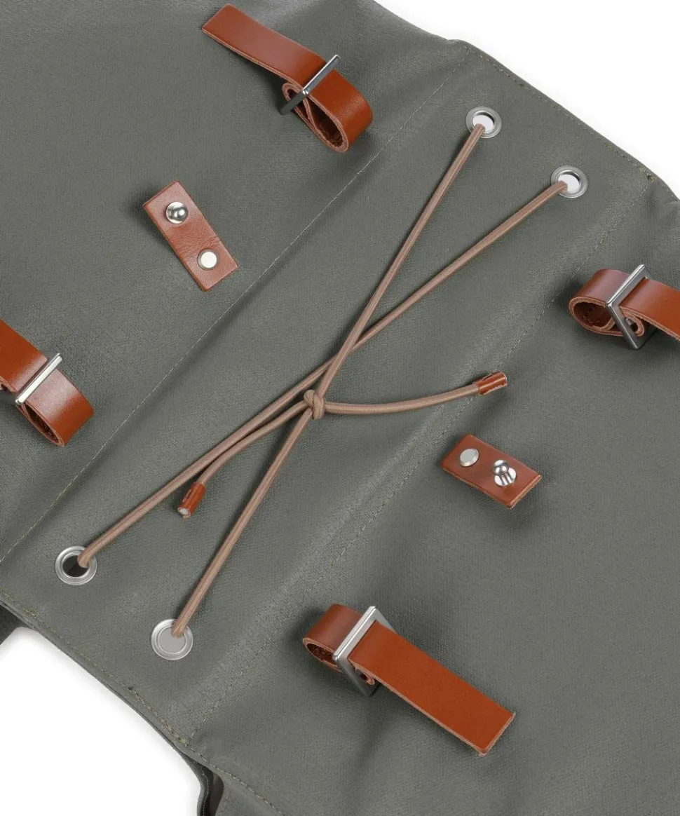 Bricklane Gepäcktasche Canvas graugrün