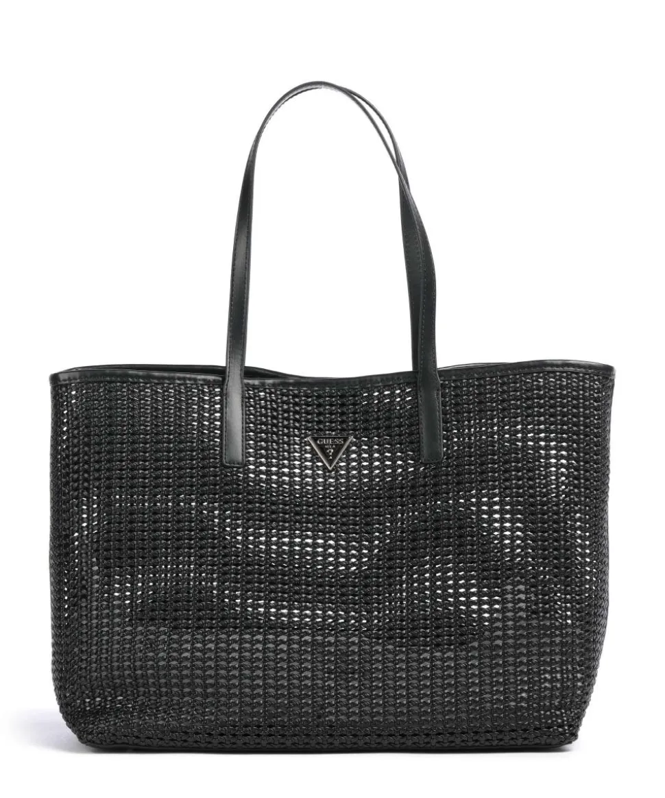 Brigitta Shopper Lederimitat schwarz