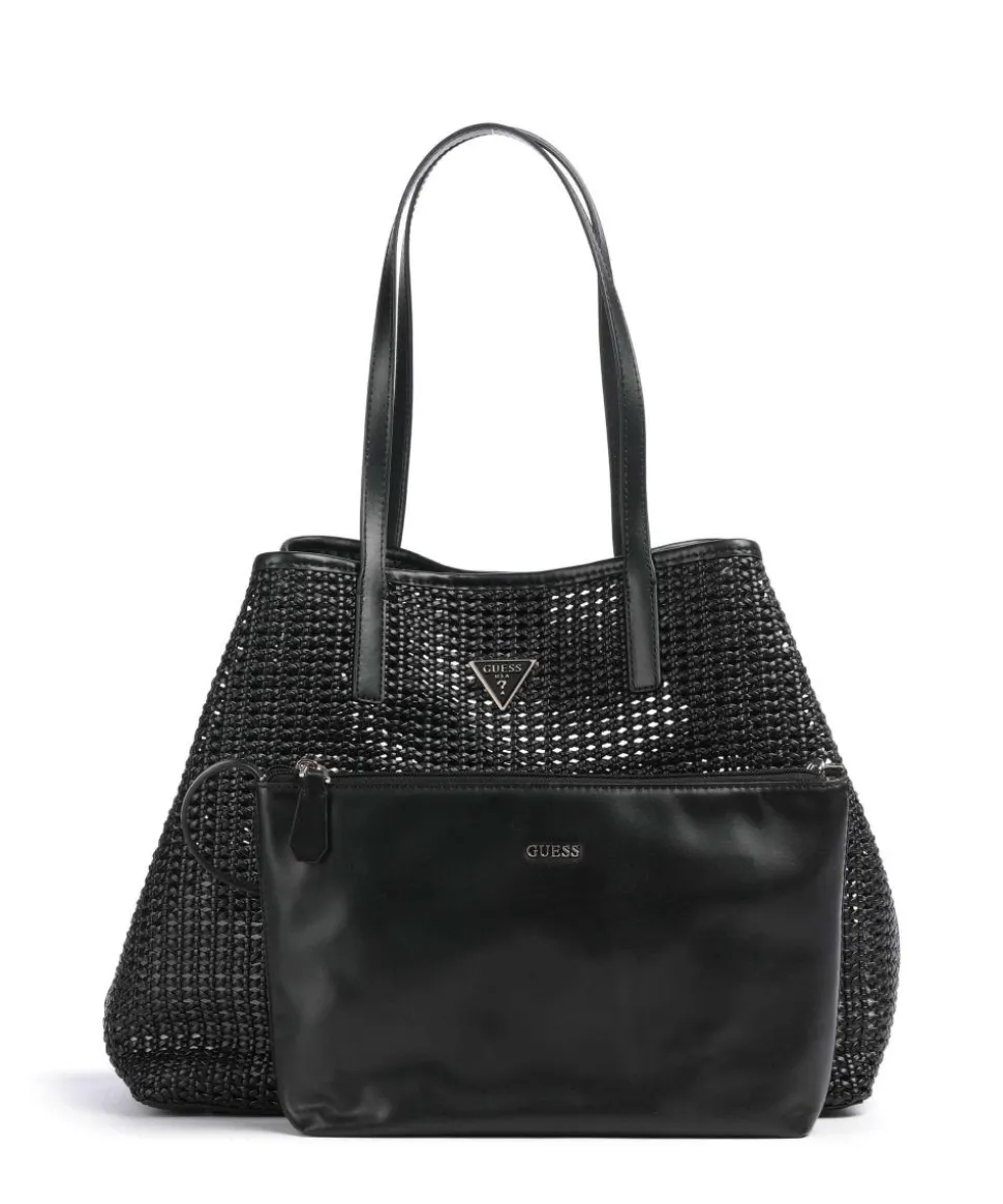 Brigitta Shopper Lederimitat schwarz
