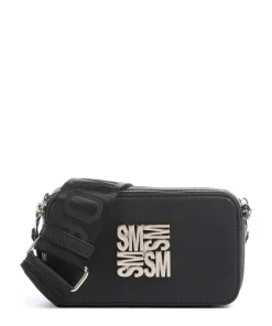 BRISA Umhängetasche Lederimitat schwarz