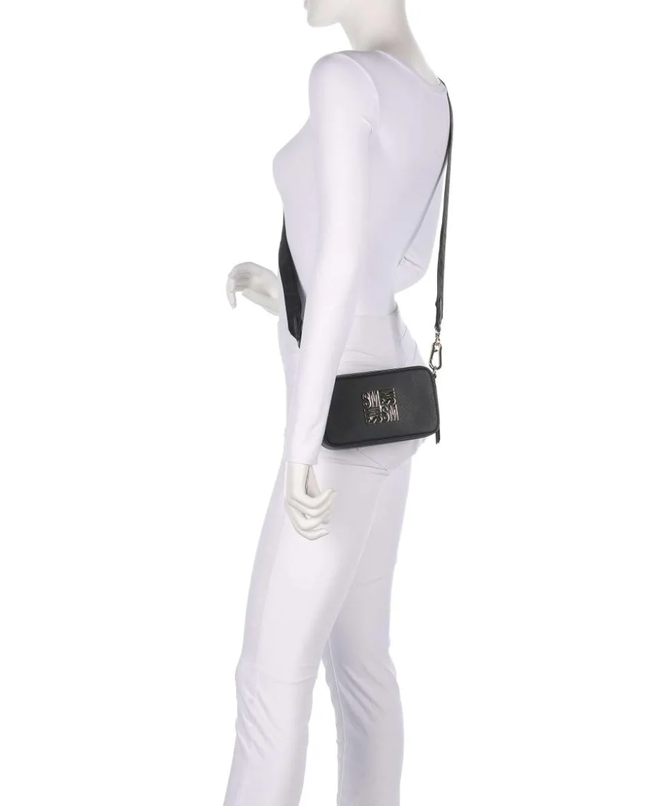 BRISA Umhängetasche Lederimitat schwarz