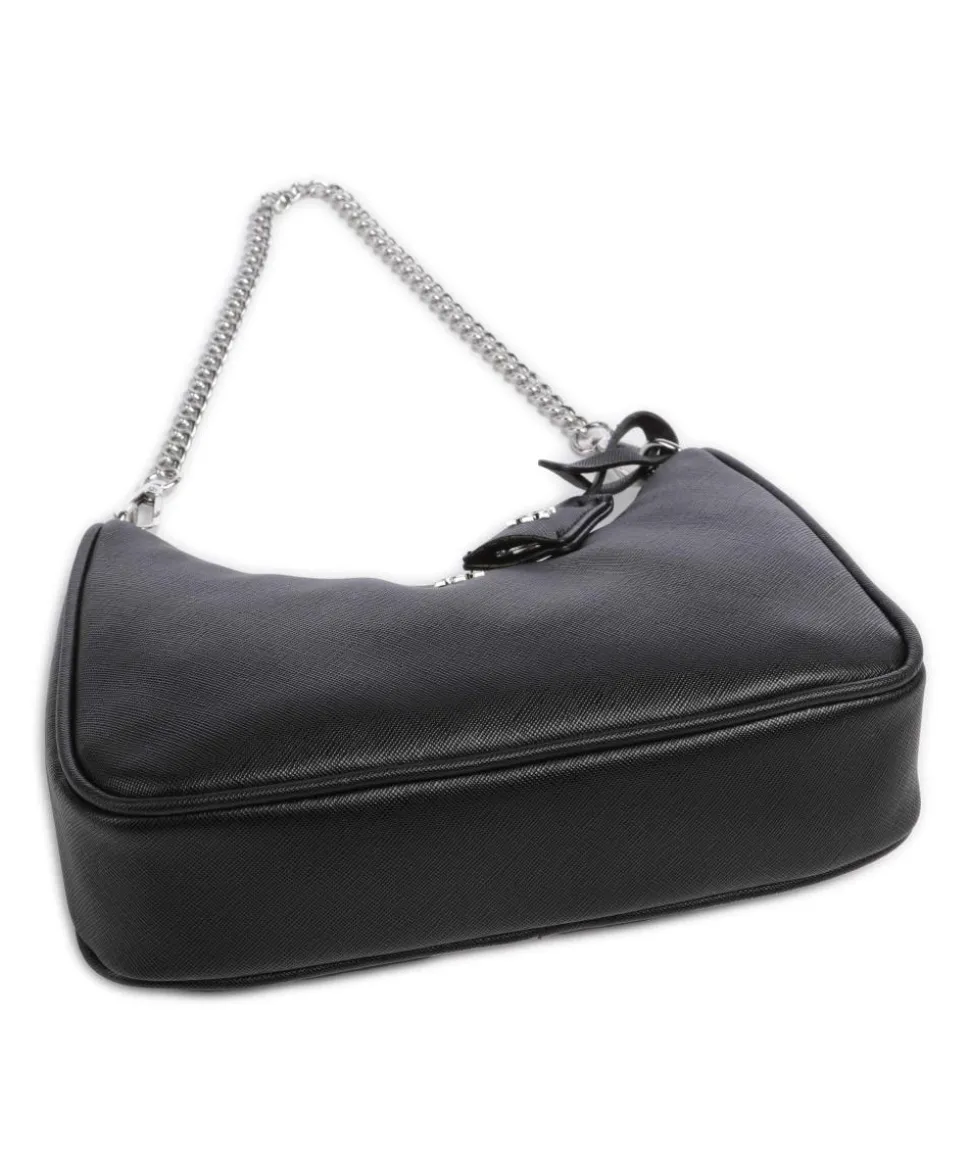 BRISKY-R Schultertasche Lederimitat schwarz