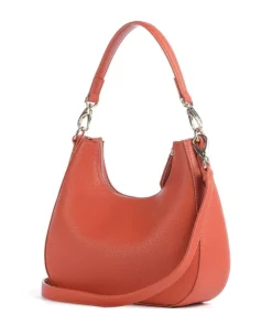 Brixton Schultertasche Lederimitat koralle