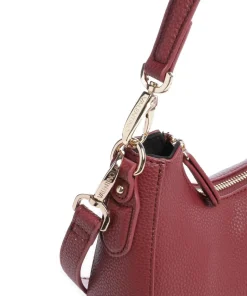 Brixton Schultertasche Lederimitat dunkelrot