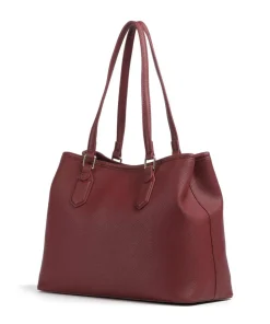 Brixton Shopper Lederimitat bordeaux