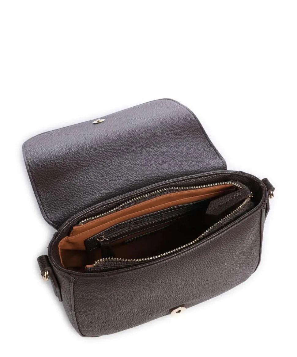 Brixton Umhängetasche Lederimitat dunkelbraun