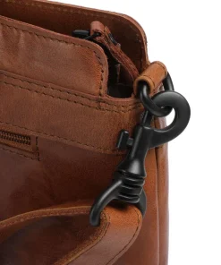 Bronco Bennie Aktentasche 14″ fein genarbtes Leder cognac