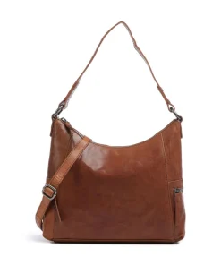 Bronco Beuteltasche Rindsleder braun