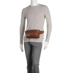 Bronco Gürteltasche Leder braun