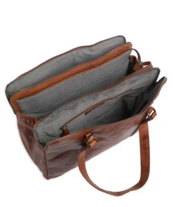 Bronco Shopper 15″ Büffelleder cognac